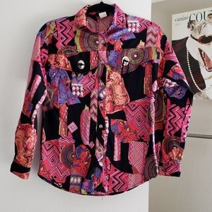 Vintage Rough Rider Blouse Size XS